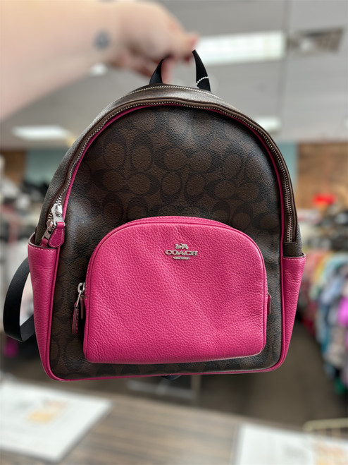Vist Large View of Product Image Which is Used Coach Large Leather Handbag 60032-S000637642