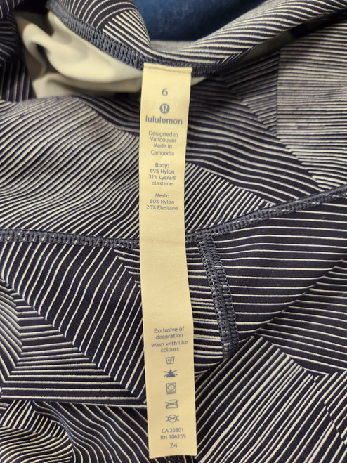 Vist Large View of Product Image Which is Used Lululemon Athletica Active Leggings 6-28