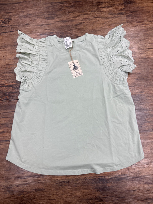 Vist Large View of Product Image Which is Used Easel Short Sleeve Top M-8/10 60032-S000637673