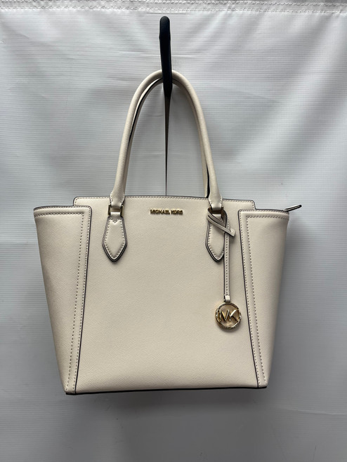 Vist Large View of Product Image Which is Used Michael Michael Kors Large Leather Handbag