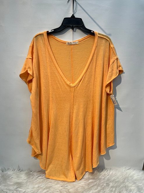 Vist Large View of Product Image Which is Used Free People Short Sleeve Top L-12/14 60132-S000101126