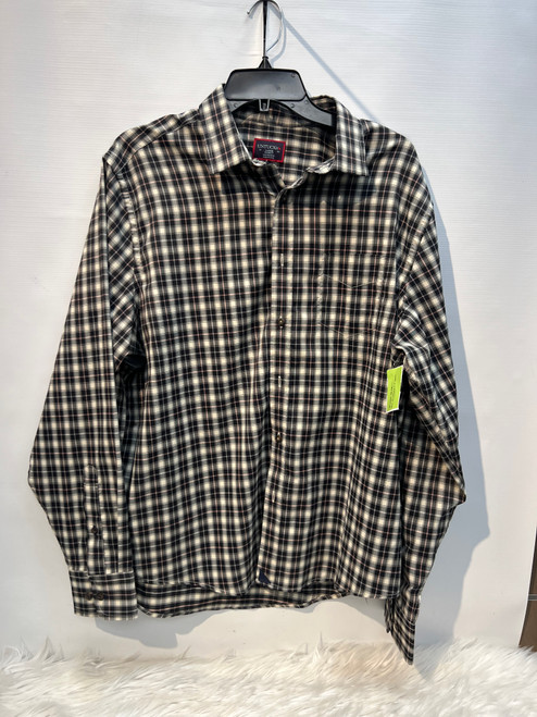 Vist Large View of Product Image Which is Used Untuckit Mens Long Sleeve Top L/16-16.5 60132-S000101162