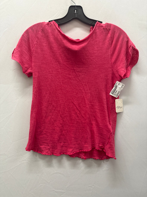 Vist Large View of Product Image Which is Used Pink Free People T-Shirt M-8/10 60137-S000066110