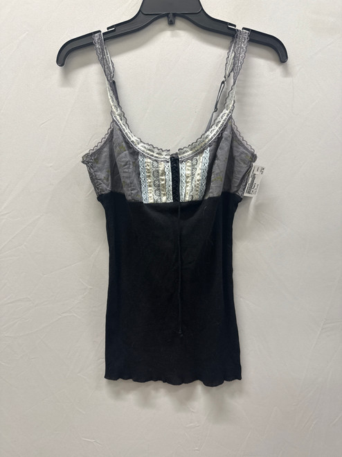 Vist Large View of Product Image Which is Used Black Free People Tank Top S-4/6 60137-S000066140
