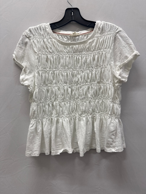 Vist Large View of Product Image Which is Used White Pilcro Short Sleeve Top M-8/10 60137-S000066187