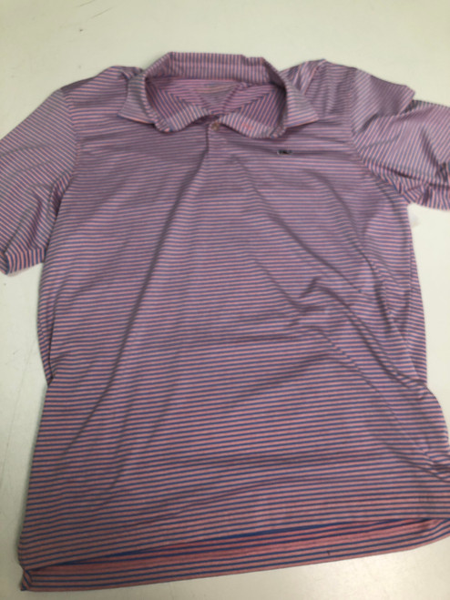 Vist Large View of Product Image Which is Used Vineyard Vines Mens Short Sleeve Top M/15-15.5 60060-S000591743