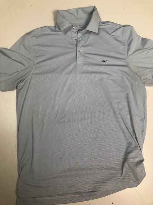 Vist Large View of Product Image Which is Used Vineyard Vines Mens Short Sleeve Top M/15-15.5 60060-S000591746