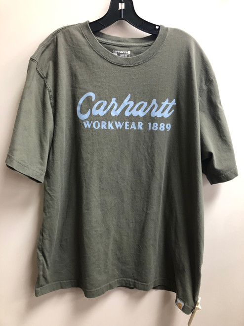 Used Carhartt Mens Short Sleeve Top L/16-16.5 60060-S000591754 Vist Large View of Product Image Which is Used Carhartt Mens Short Sleeve Top L/16-16.5