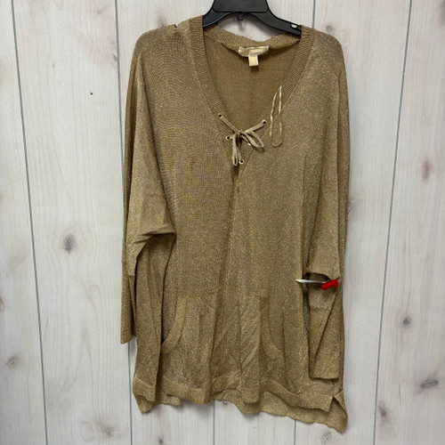 Vist Large View of Product Image Which is Used Michael Michael Kors Long Sleeve Top 2X-20 60093-S000358353
