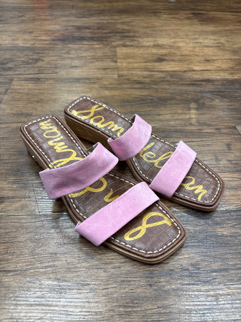 Vist Large View of Product Image Which is Used Sam Edelman Wedge Sandals 10 60032-S000637836