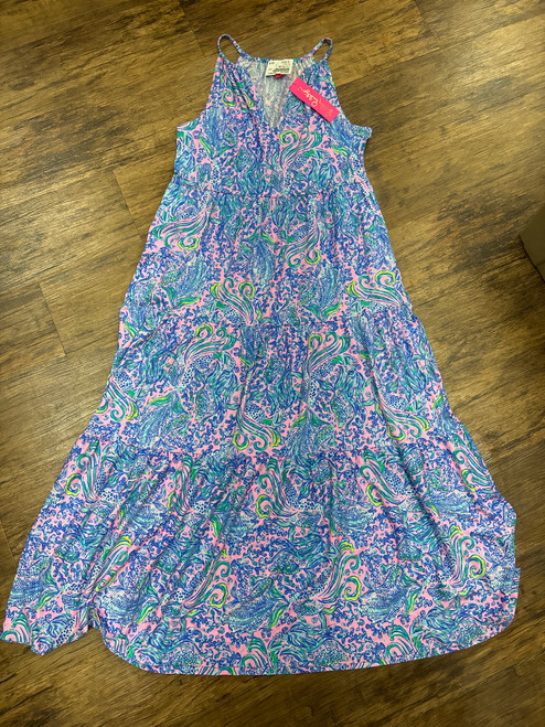 Vist Large View of Product Image Which is Used Lilly Pulitzer Long Dress B M-8/10 60032-S000637845
