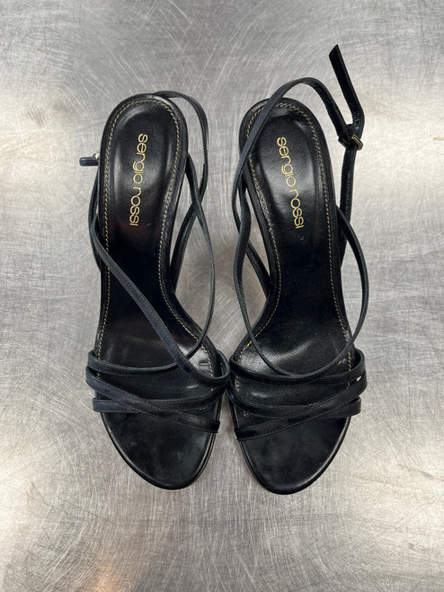 Vist Large View of Product Image Which is Used Sergio Rossi Dress Sandals 6.5