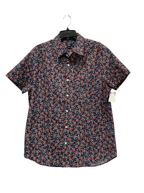 Vist Large View of Product Image Which is Used J. Crew Mens Short Sleeve Top L/16-16.5 60069-S000708690