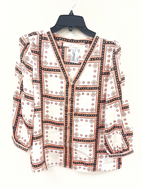 Vist Large View of Product Image Which is Used Loft Long Sleeve Top M-8/10