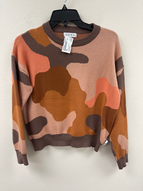 Vist Large View of Product Image Which is Used THML Lightweight Sweater F S-4/6