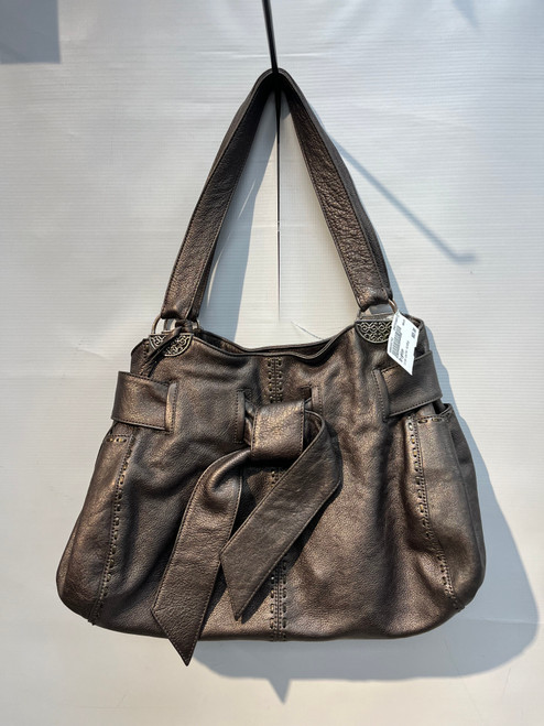 Vist Large View of Product Image Which is Used Brighton Large Leather Handbag 60132-S000101732