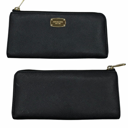 Vist Large View of Product Image Which is Used Michael Michael Kors Leather Wallet
