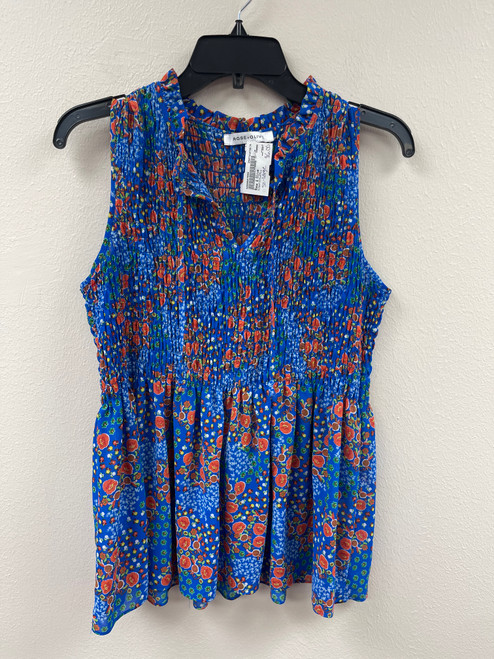 Vist Large View of Product Image Which is Used Rose & Olive Sleeveless Top L-12/14