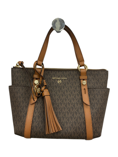 Vist Large View of Product Image Which is Used Michael Kors Large Leather Handbag 60135-S000081640