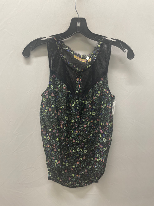 Vist Large View of Product Image Which is Used Black Floral Princess Vera Wang Sleeveless Top XS-0/2 60137-S000066803