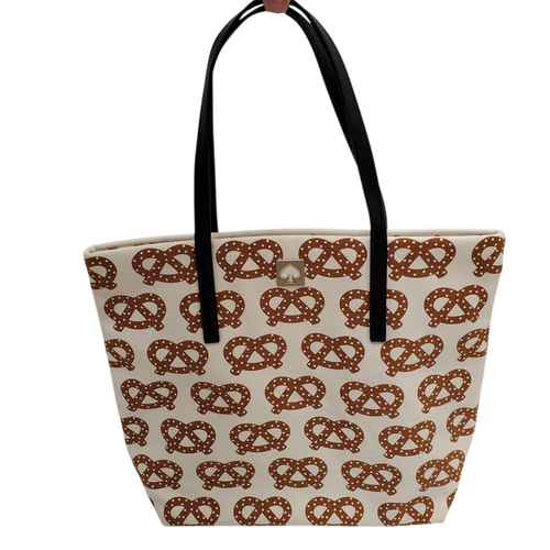 Vist Large View of Product Image Which is Used Kate Spade New York Pretzel Tote Handbag 60098-S000122146