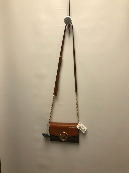 Vist Large View of Product Image Which is Used Michael Michael Kors Small Leather Handbag 60107-S000293685