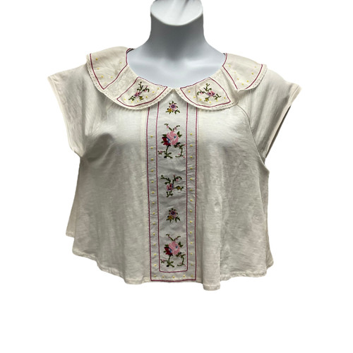 Vist Large View of Product Image Which is Used Anthropologie Short Sleeve Top M-8/10 60105-S000250273