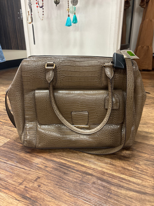 Vist Large View of Product Image Which is Used Henri Bendel Small Leather Handbag