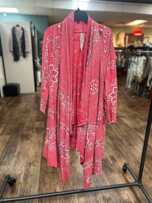 Vist Large View of Product Image Which is Used magnolia pearl long cardigan O/S 60004-S000623210