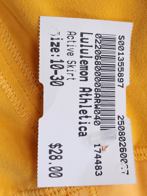 Vist Large View of Product Image Which is Used Lululemon Athletica Active Skirt 10-30