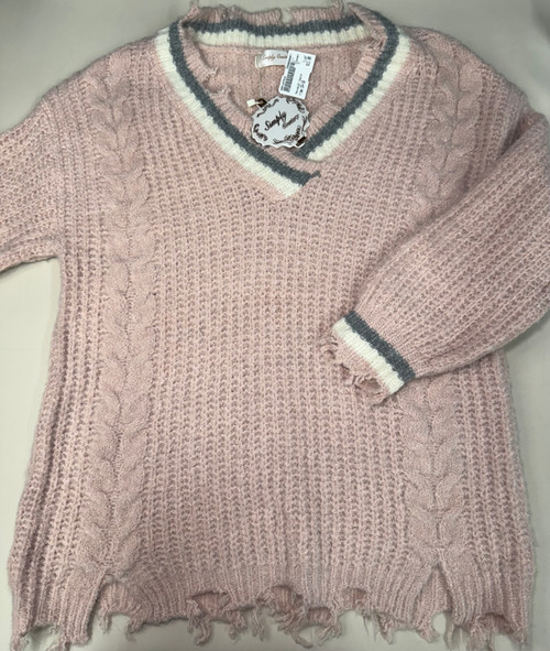 Vist Large View of Product Image Which is New simply couture Heavyweight Sweater 1X-18