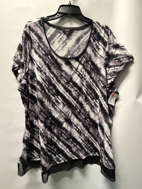 Vist Large View of Product Image Which is Used Simply Vera Wang Short Sleeve Top 2X-20