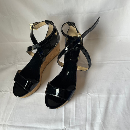 Vist Large View of Product Image Which is Used Unbranded Wedge Sandals 7