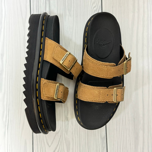 Vist Large View of Product Image Which is Used Dr. Martens Wedge Sandals 7 60071-S000598037