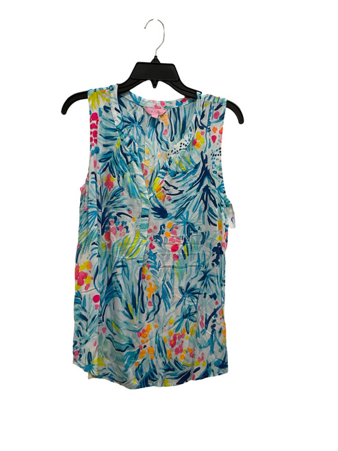 Vist Large View of Product Image Which is Used Lilly Pulitzer Sleeveless Top M-8/10