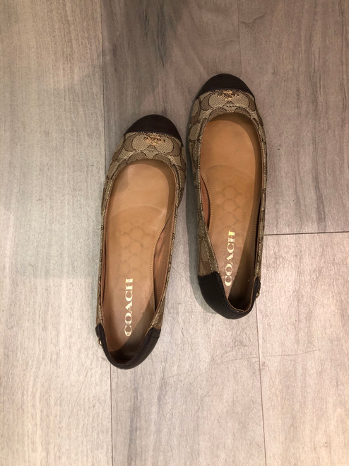 Vist Large View of Product Image Which is Used Coach Flats 7.5 60107-S000293844