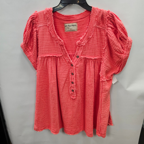 Vist Large View of Product Image Which is Used Free People Short Sleeve Top L-12/14 60112-S000422754