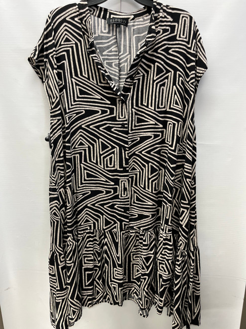 Vist Large View of Product Image Which is Used Eloquii Short Dress F 4X-24