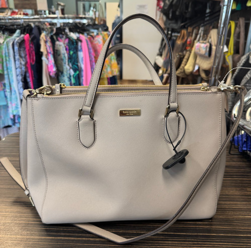 Vist Large View of Product Image Which is Used Kate Spade New York Small Leather Handbag