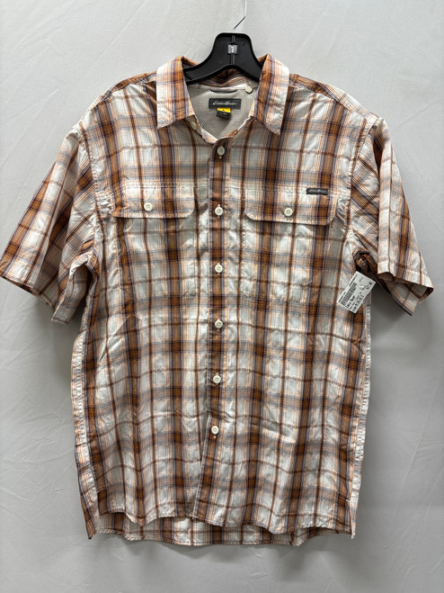Used Eddie Bauer Mens Short Sleeve Top M/15-15.5 60137-S000067197 Vist Large View of Product Image Which is Used Eddie Bauer Mens Short Sleeve Top M/15-15.5