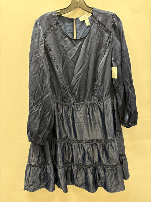 Vist Large View of Product Image Which is Used Addition Elle Short Dress B 1X-18