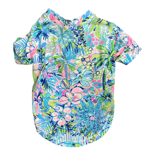 Vist Large View of Product Image Which is Used Lilly Pulitzer Dog Shirt