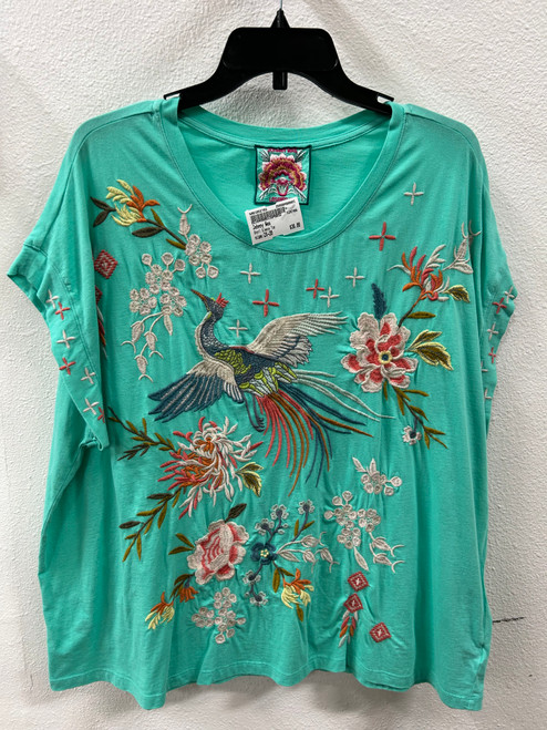 Vist Large View of Product Image Which is Used Johnny Was Short Sleeve Top 2X-20