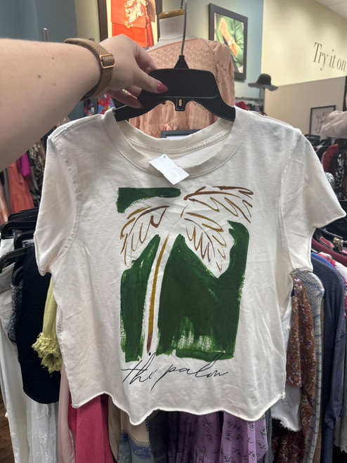 Vist Large View of Product Image Which is Used Anthropologie Short Sleeve Top XS-0/2