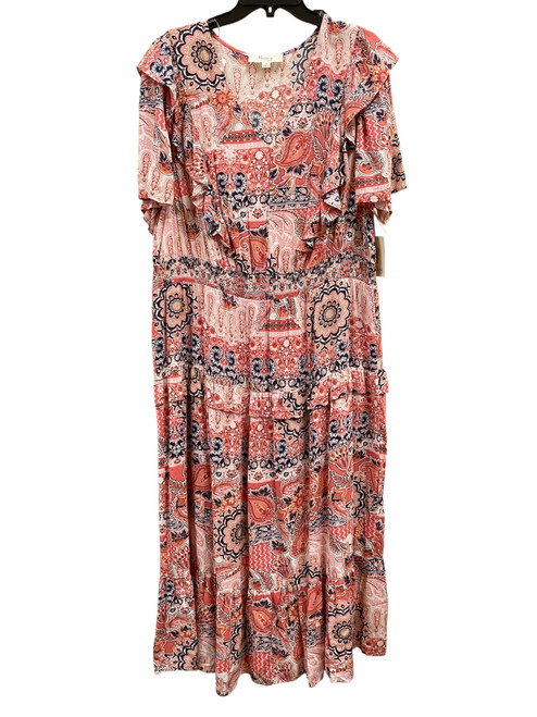 Vist Large View of Product Image Which is Used Nurture Long Dress B 1X-18