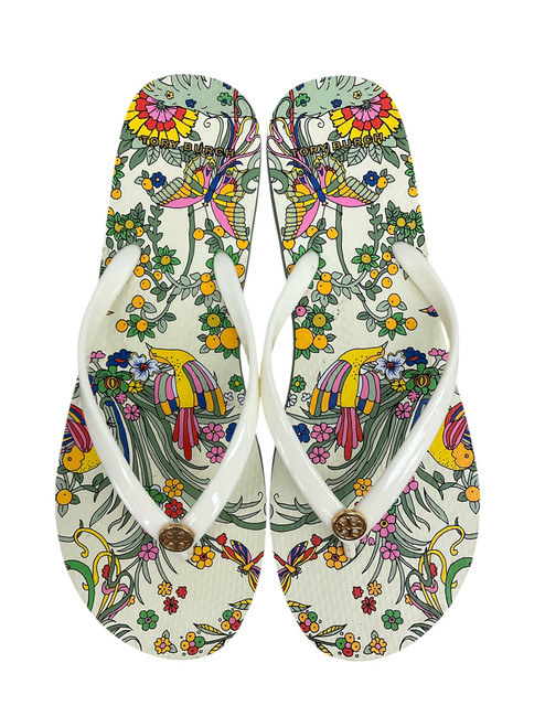 Used Tory Burch Flip Flops 9 60135-S000082125 Vist Large View of Product Image Which is Used Tory Burch Flip Flops 9