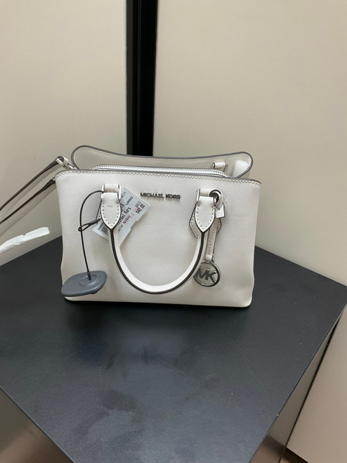 Vist Large View of Product Image Which is Used Michael Michael Kors Large Leather Handbag