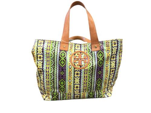 Vist Large View of Product Image Which is Used Tory Burch Xlarge Leather Handbag