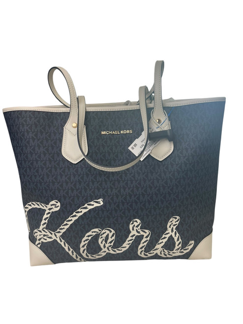 Vist Large View of Product Image Which is Used Michael Michael Kors Large Leather Handbag