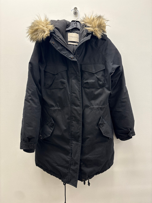 Vist Large View of Product Image Which is Used Aritzia Community Long Heavy Coat S-4/6